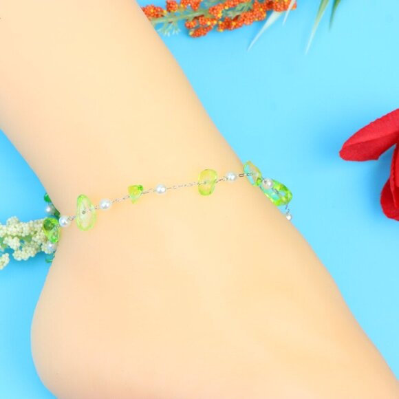 Elegant Handmade Anklet – Perfect for Women & Girls | Ideal Gift Option, DYC1415 - Picture 6 of 13